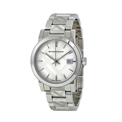 burberry women watch silver link|burberry watch prices.